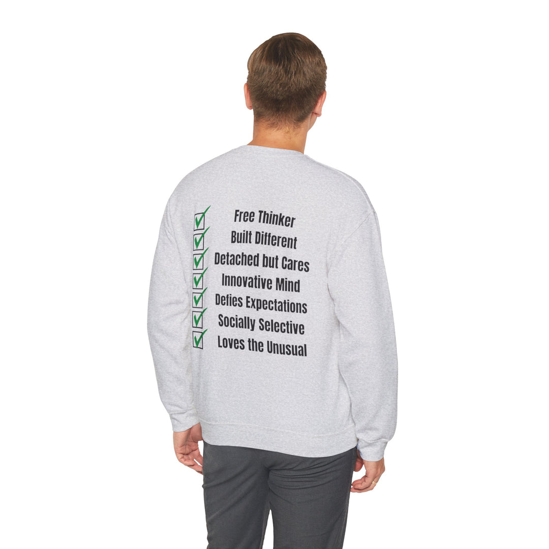 Aquarius Zodiac – Free Thinker & Visionary Spirit Sweatshirt