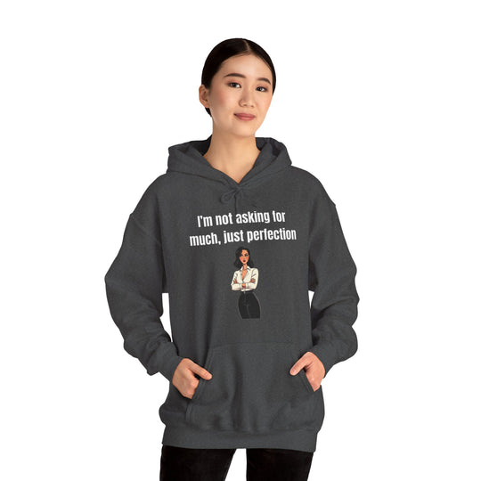 Nicht viel verlangen – Statement Hoodie