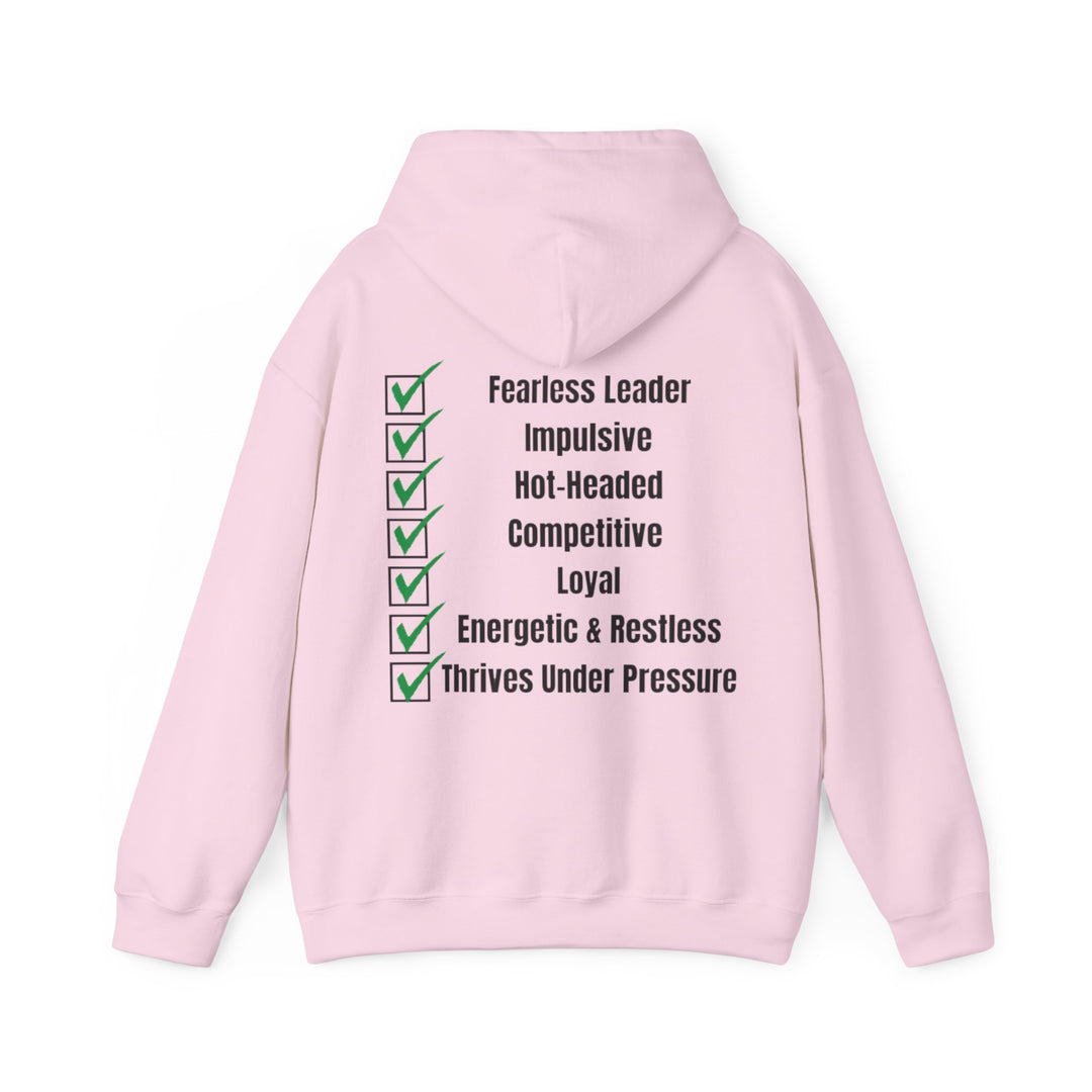 Aries Zodiac – Fearless & Bold Hoodie