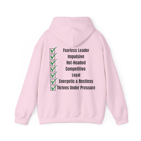 Aries Zodiac – Fearless & Bold Hoodie