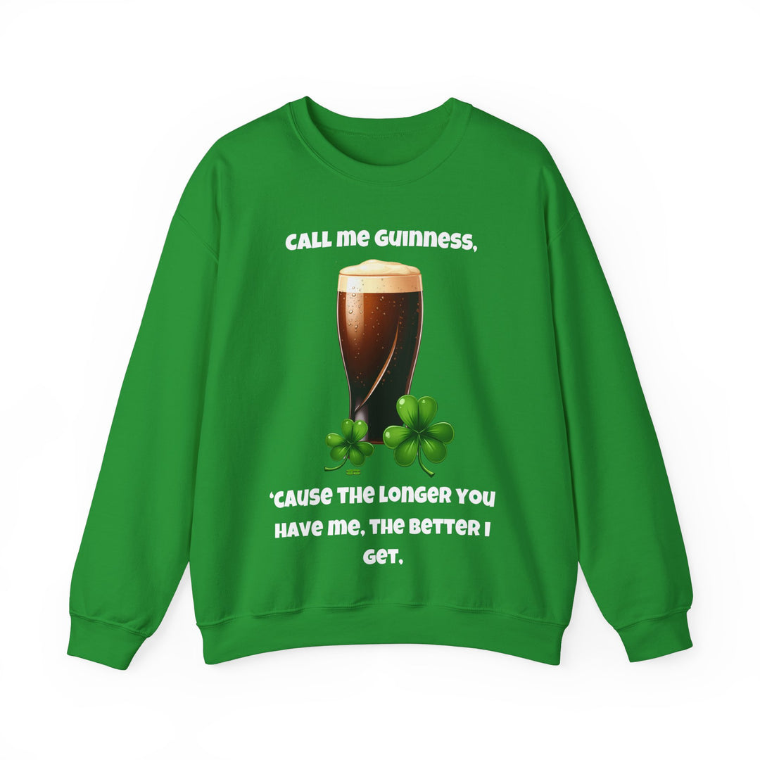 Call Me Guinness – St. Patrick's Day ronde hals trui