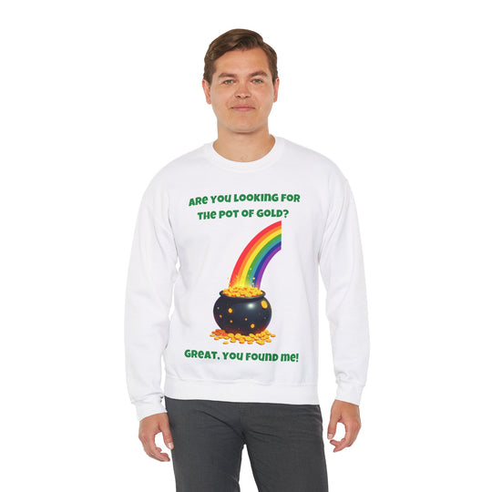 "Pot of Gold" St. Patrick’s Day Crewneck Sweatshirt