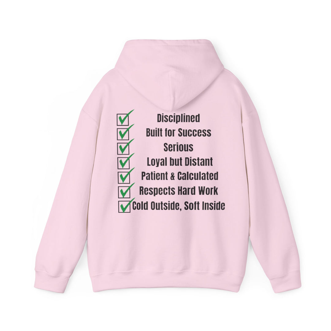 Capricorn Zodiac Hoodie – Ambitious, Determined & Resilient