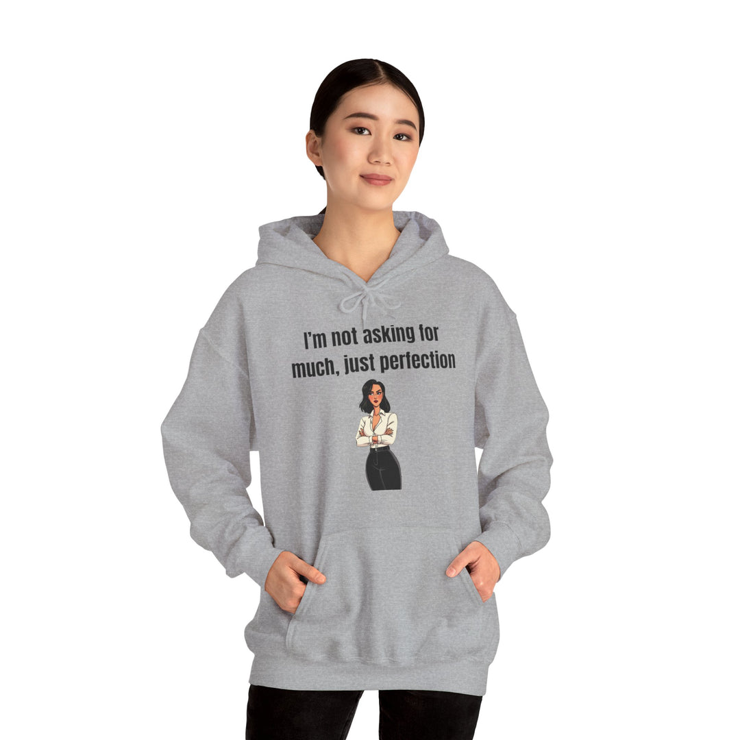 Nicht viel verlangen – Statement Hoodie