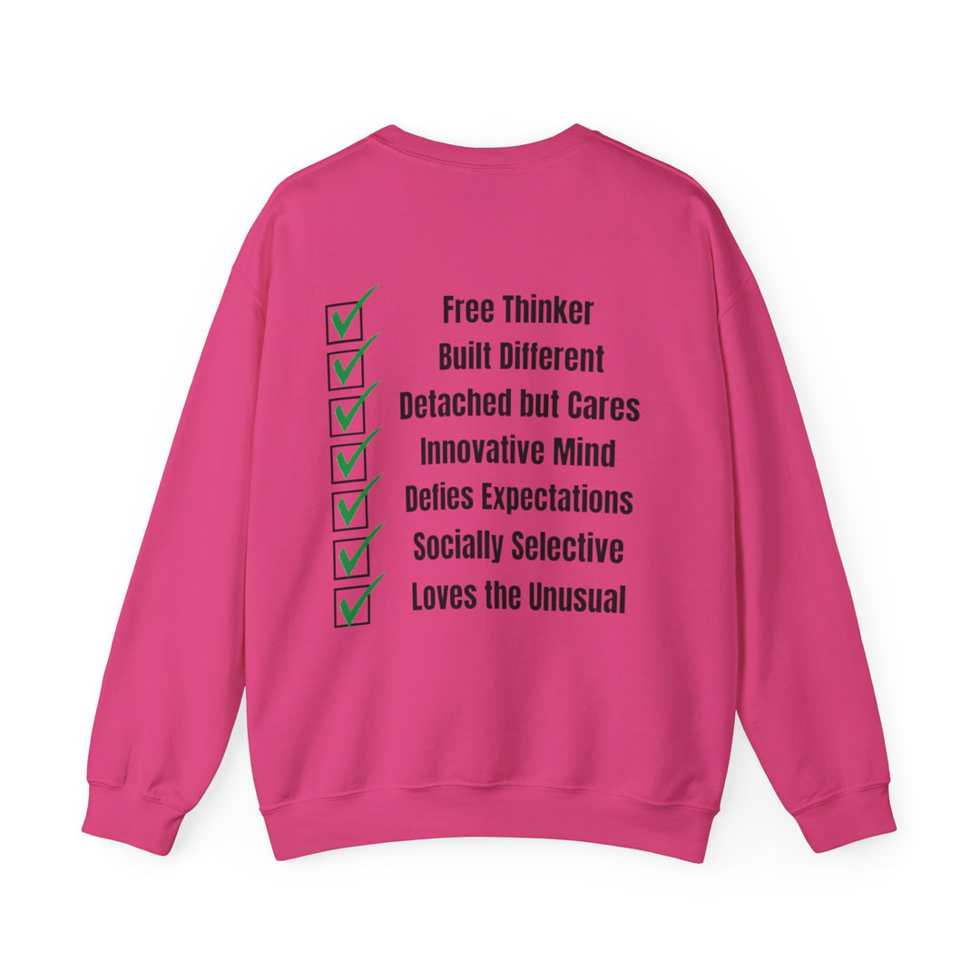 Aquarius Zodiac – Free Thinker & Visionary Spirit Sweatshirt