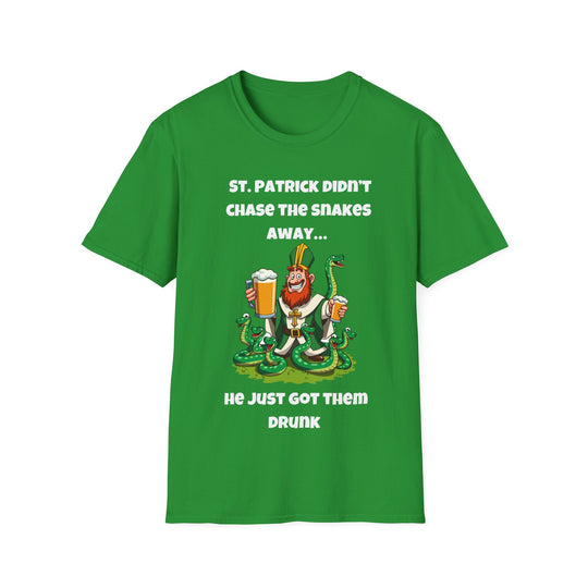 Drunk Snakes T-Shirt – St. Patrick’s Day with a Twist