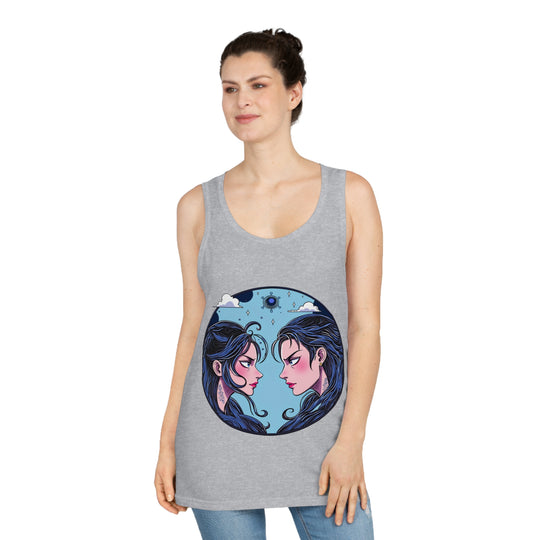 Gemini Zodiac – Dual Personality & Limitless Energy Tank Top