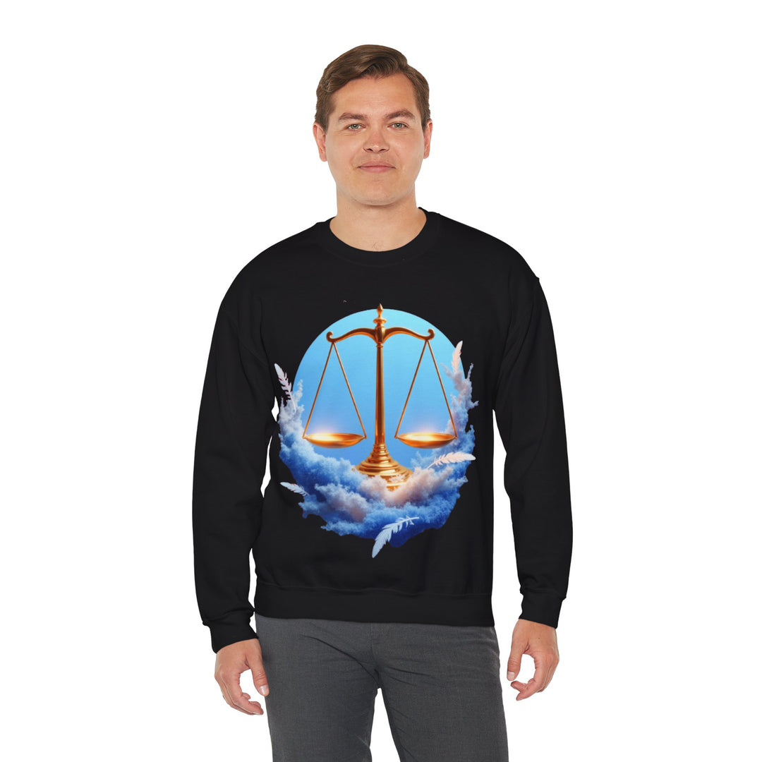 Waage Sternzeichen – Glatter Redner &amp; Gesellschaftsschmetterling Sweatshirt 