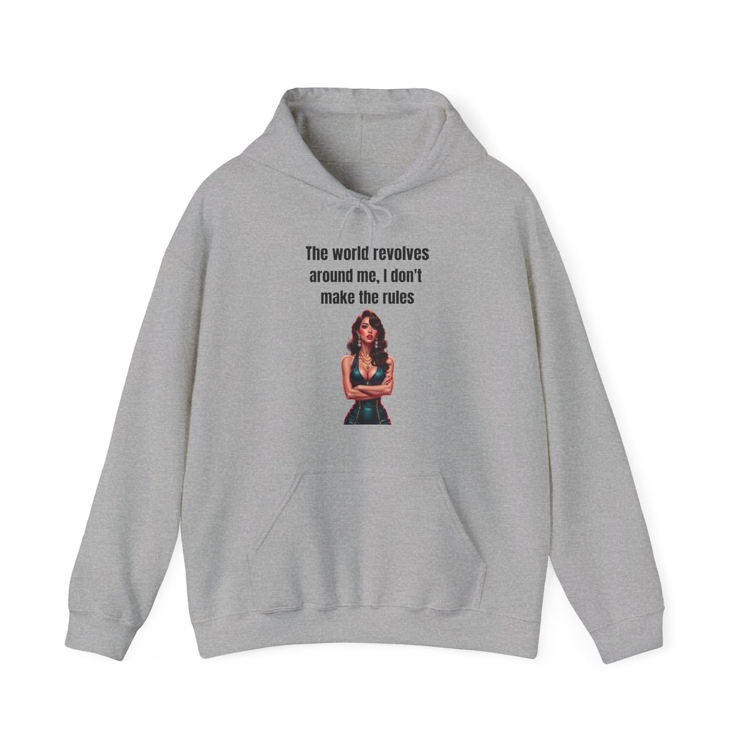 Die Welt dreht sich um mich – Damen Hoodie