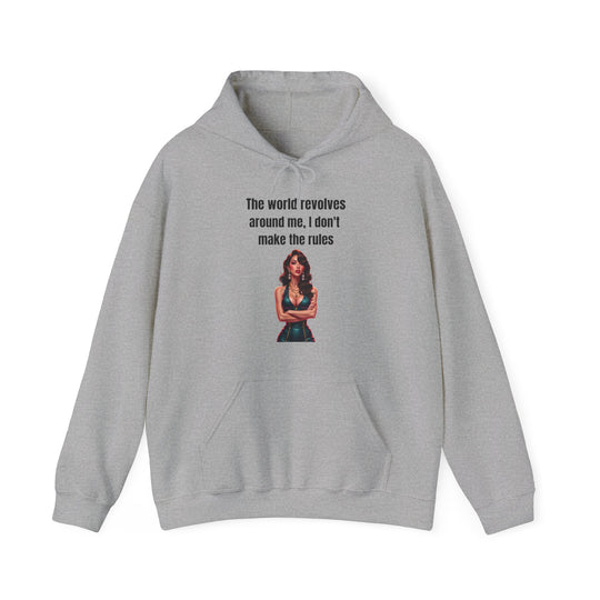 Die Welt dreht sich um mich – Damen Hoodie