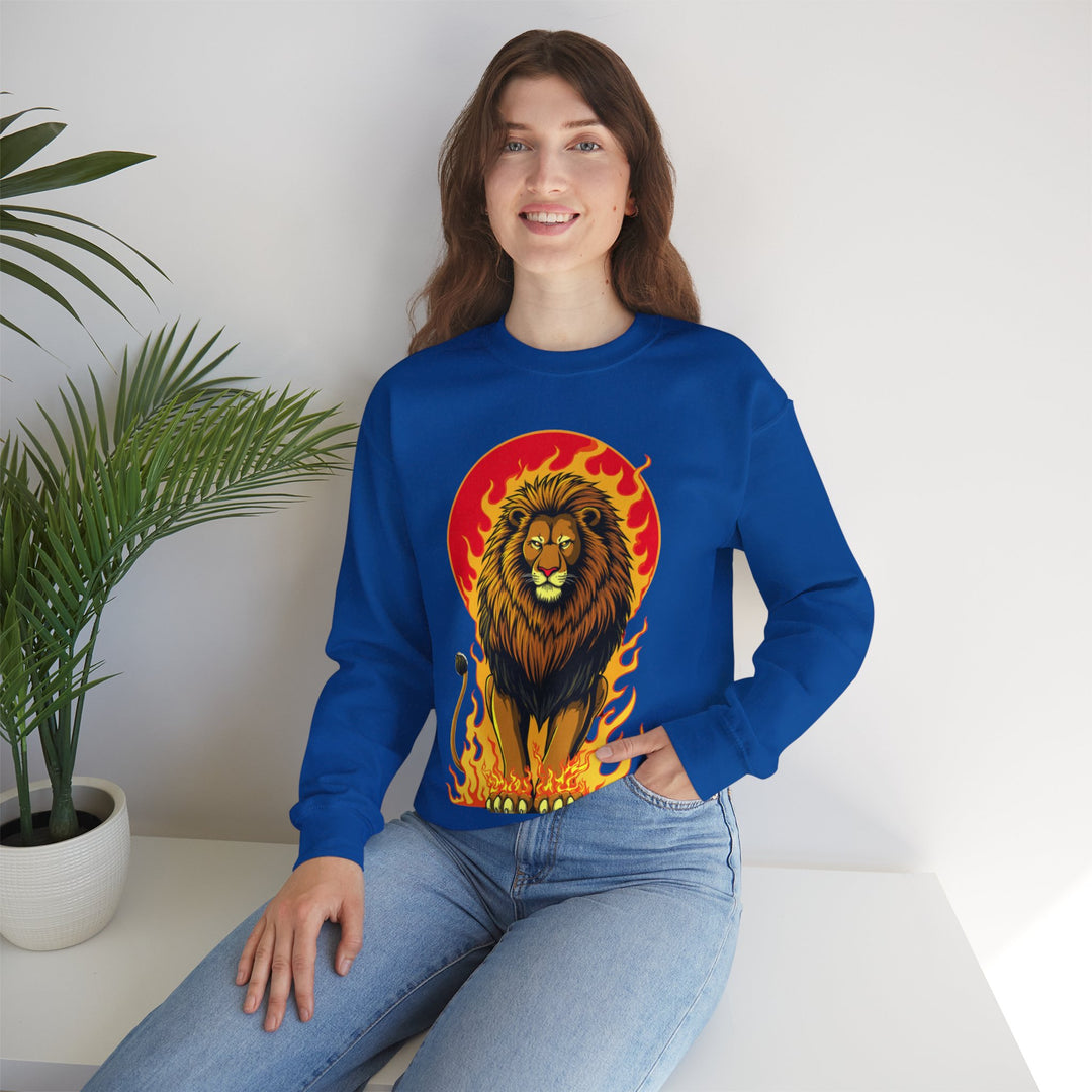 Leo Zodiac – Furchtloses und feuriges Sweatshirt