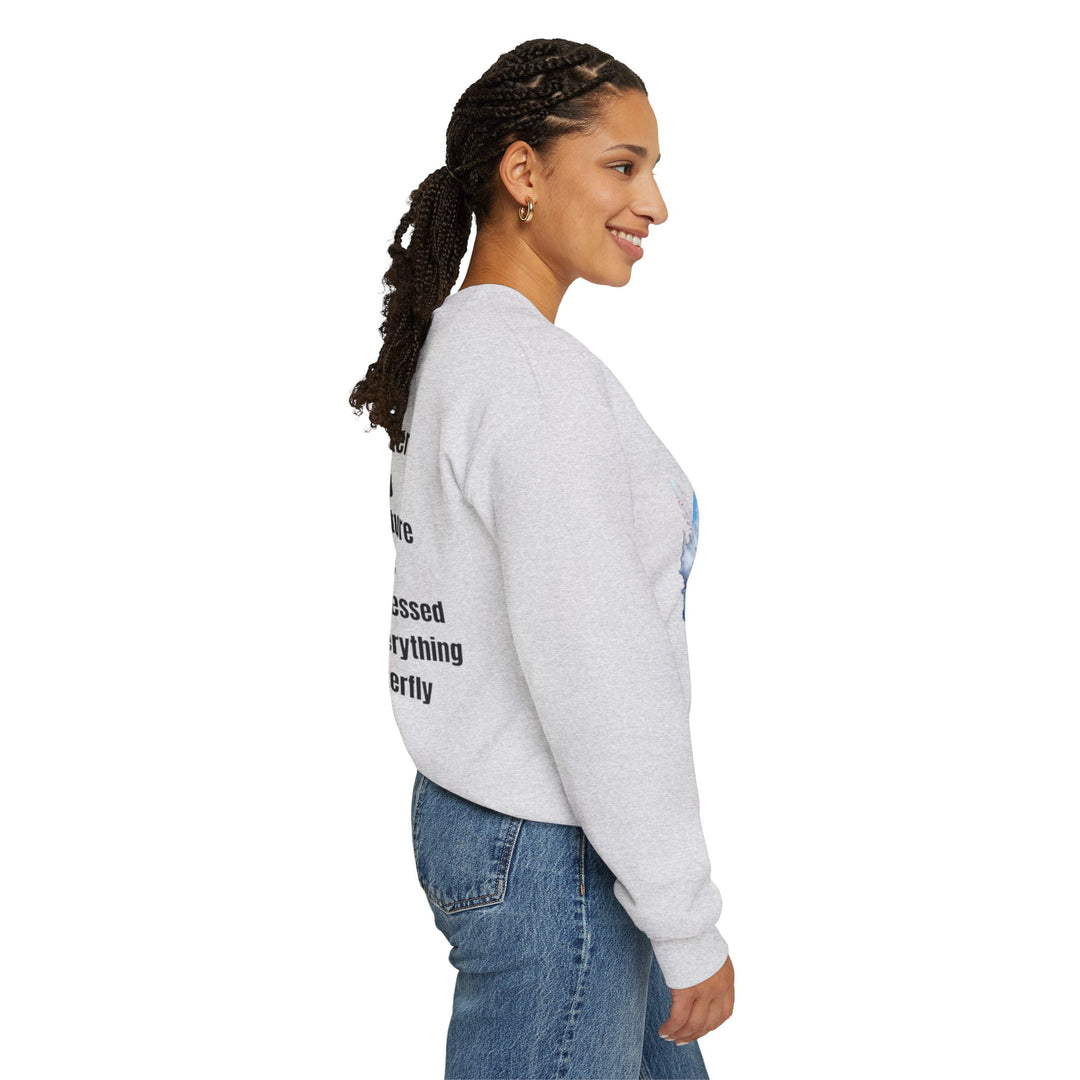 Waage Sternzeichen – Glatter Redner &amp; Gesellschaftsschmetterling Sweatshirt 