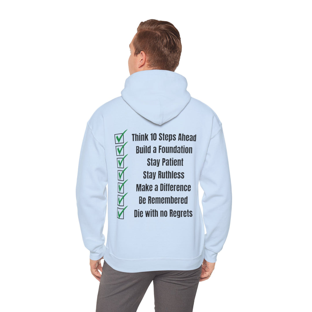 „Baue etwas, das dich überlebt“ – Herren Hoodie