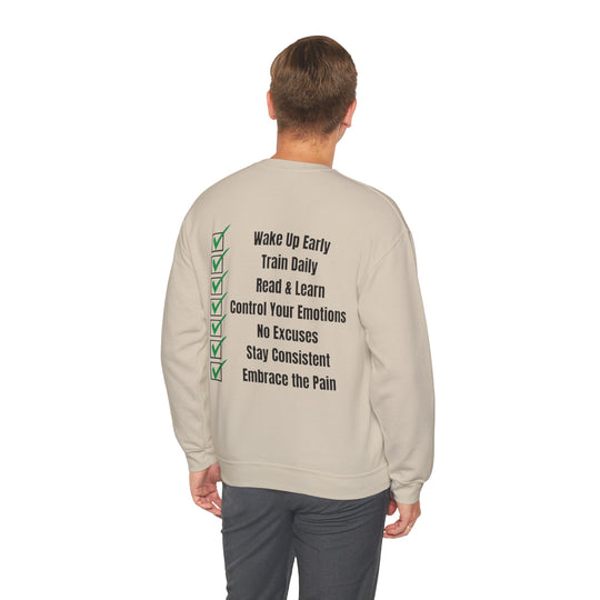 Discipline Sweatshirt – Kies voor succes