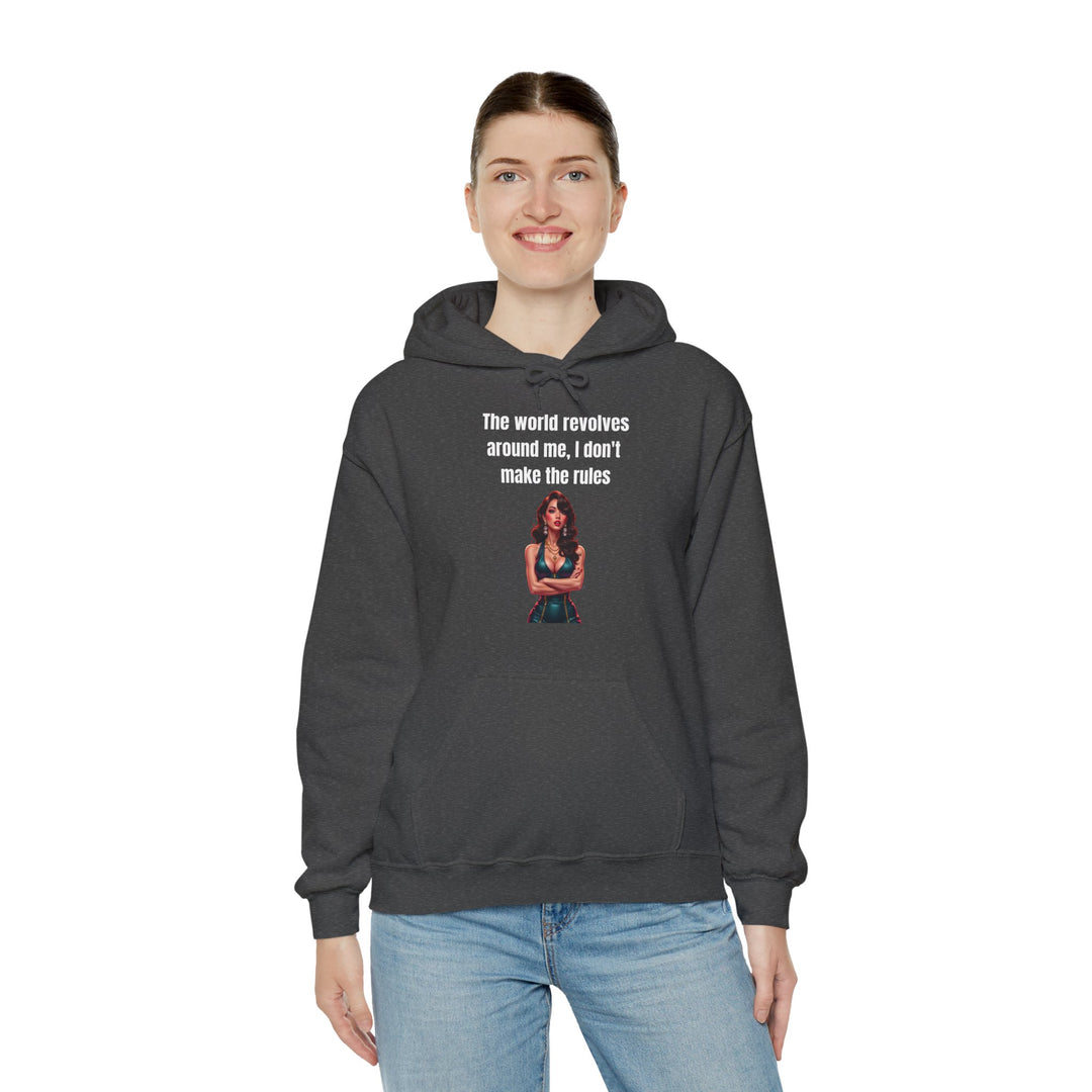 Die Welt dreht sich um mich – Damen Hoodie