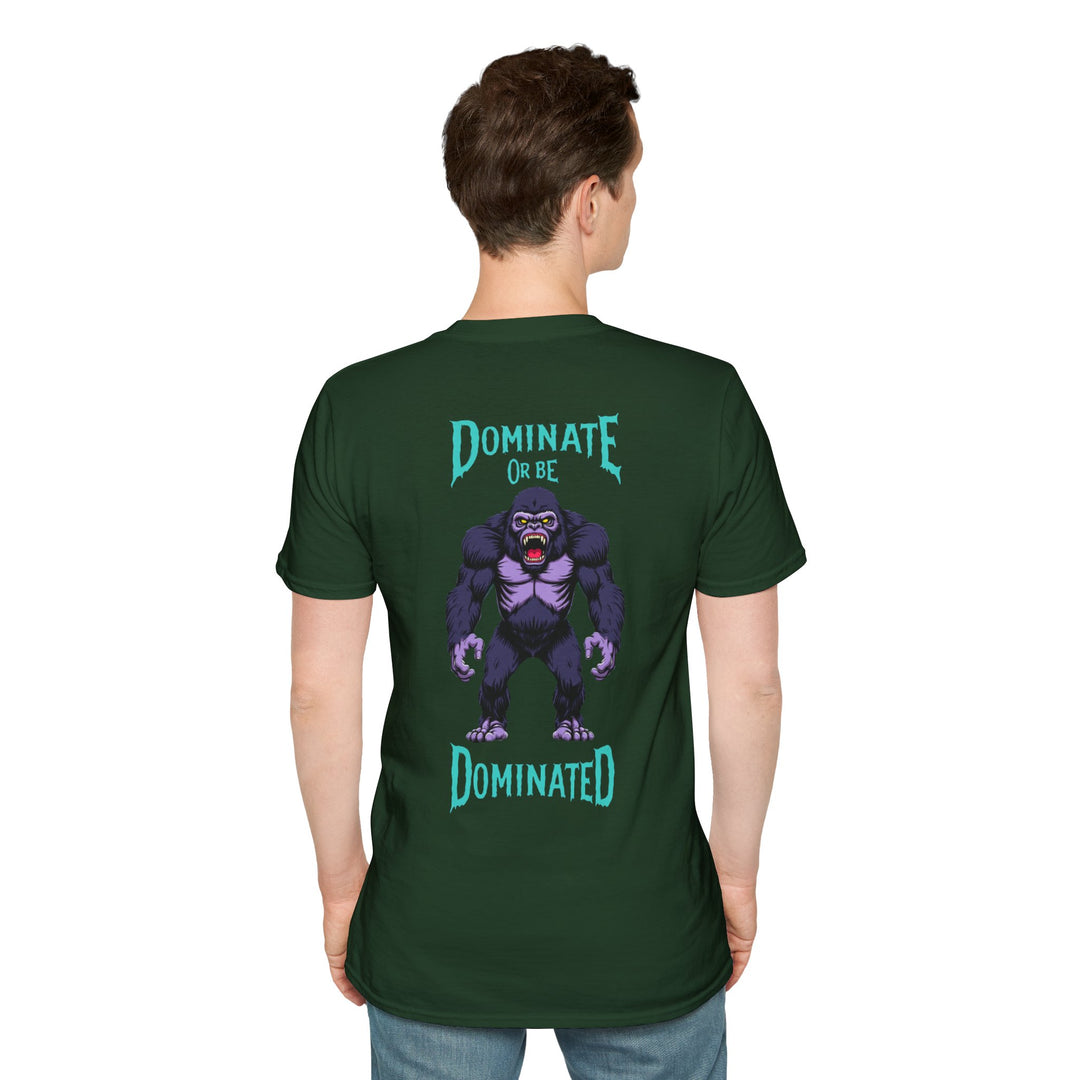 Domineer of word gedomineerd – Gorilla Power T-shirt