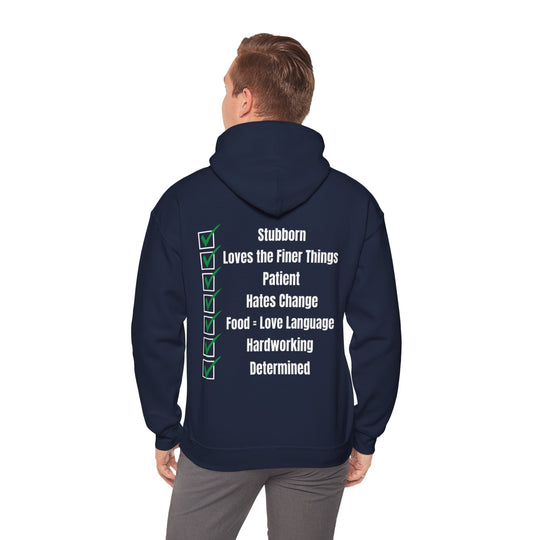 Stier Zodiac – Geaard, Sterk en Onwrikbaar Hoodie