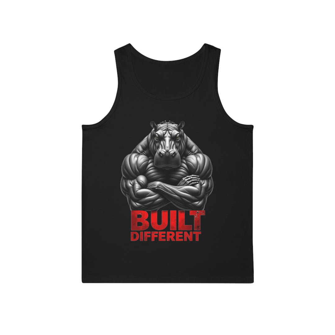 Built Different – Power Hippo Tank Top