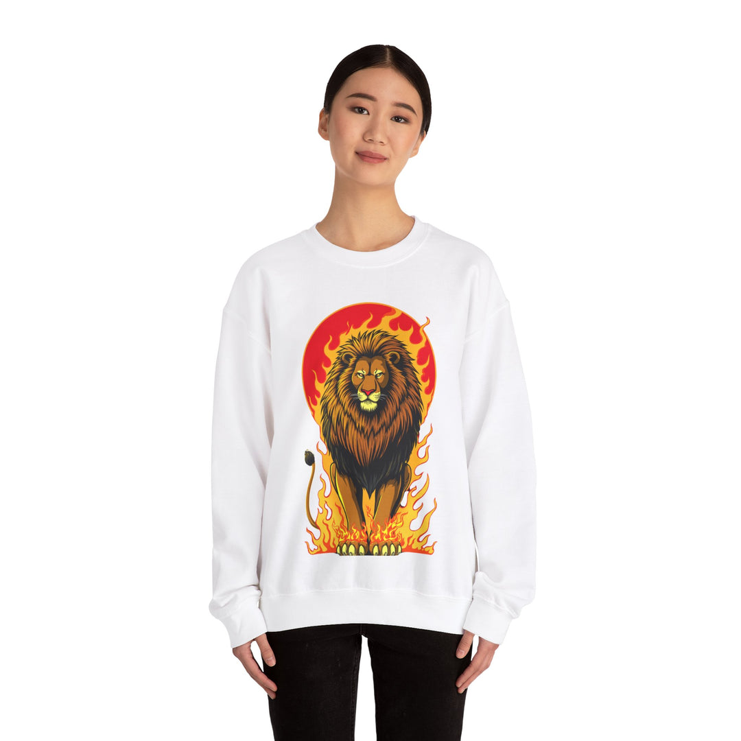 Leo Zodiac – Furchtloses und feuriges Sweatshirt