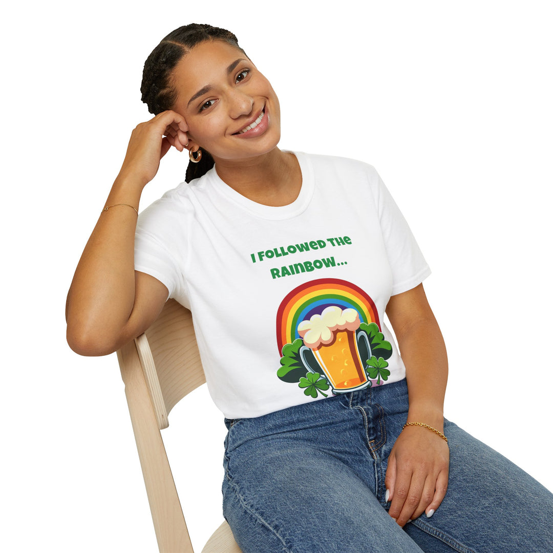 Rainbow Gold T-Shirt – St. Patrick’s Day Fun & Festivity