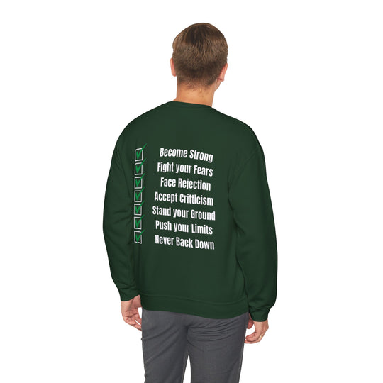 Sweatshirt Stand Tall, Stay Strong – Onwrikbare principes