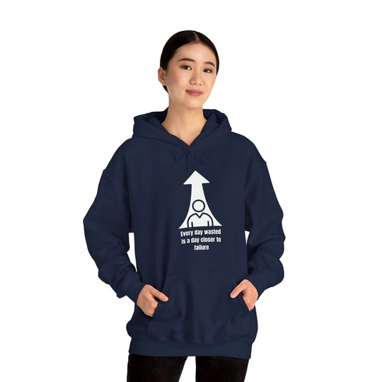 Every Day Wasted Hoodie – Progress Over Procrastination