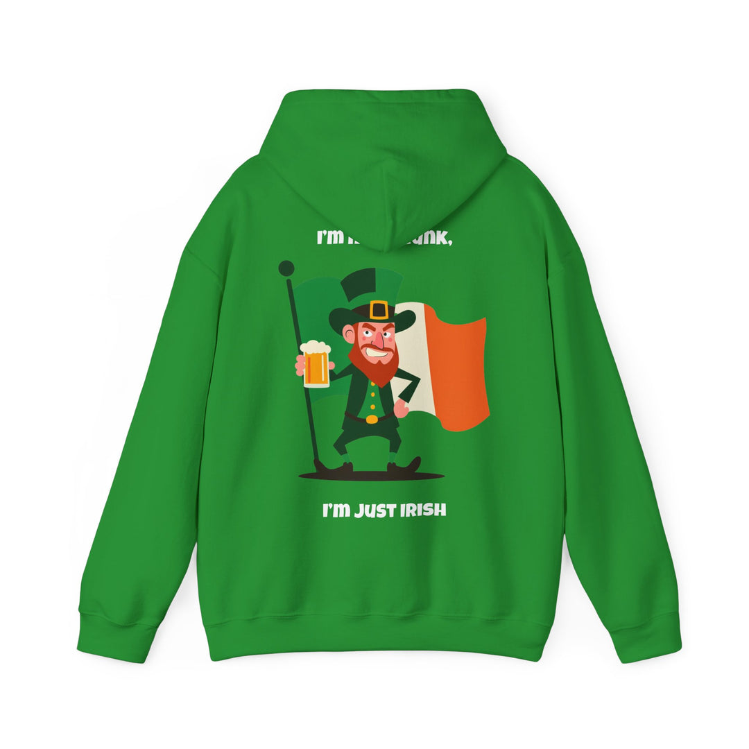 Irish Pride Hoodie – Gedurfd, dronken en patriottisch