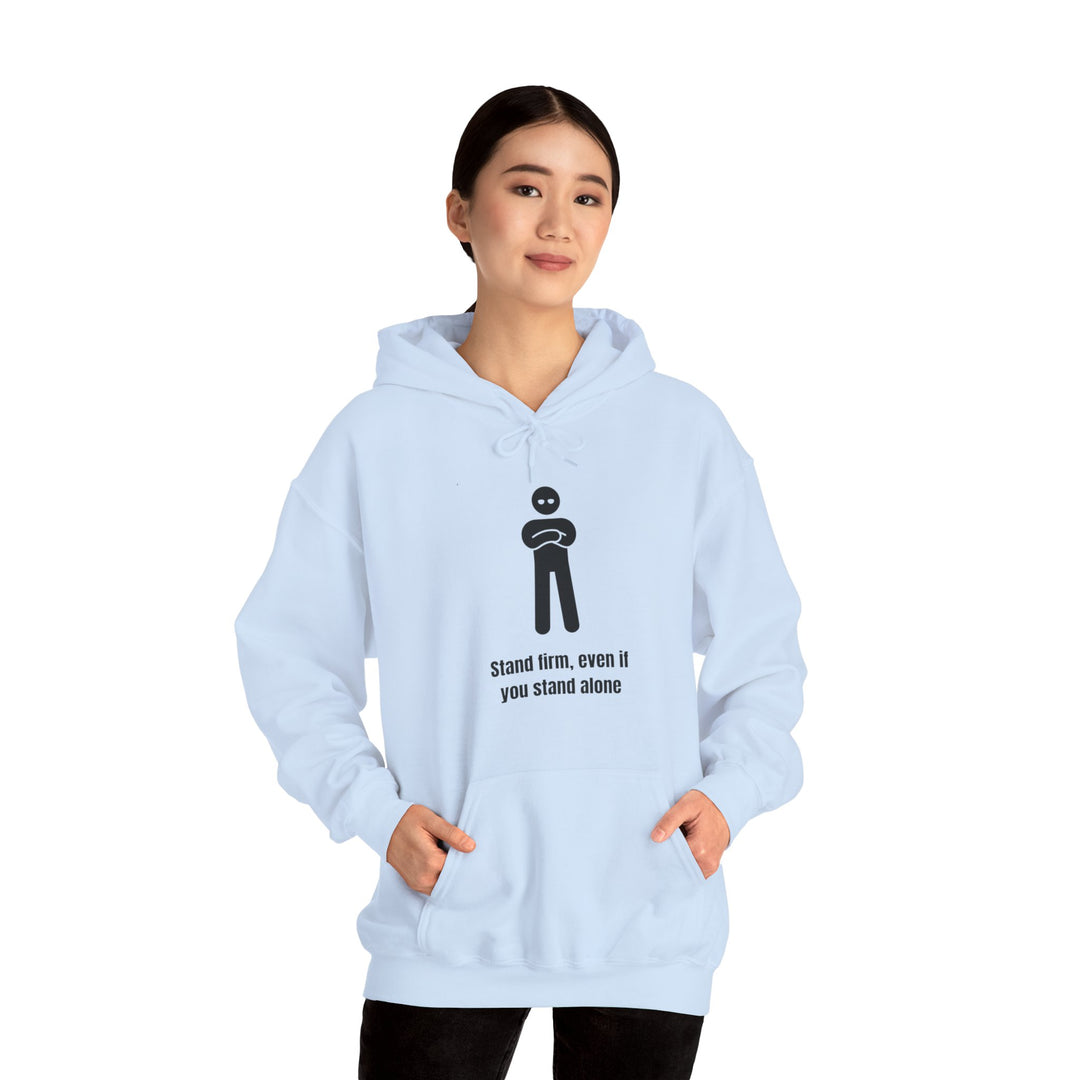 Stand Firm Hoodie – Strength in Solitude