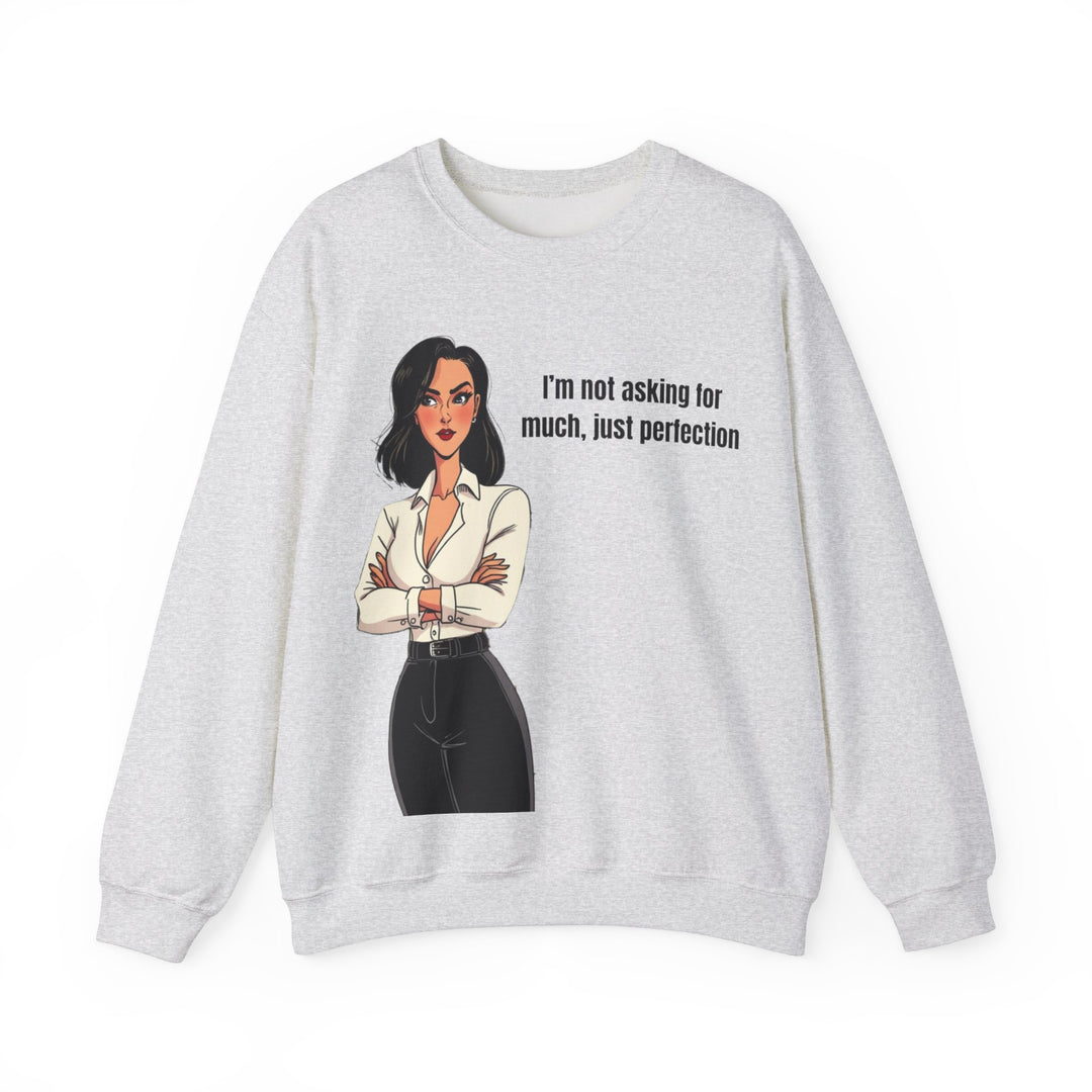 Nicht viel verlangen – Statement Sweatshirt