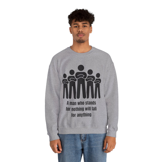 Sweatshirt Stand Tall, Stay Strong – Onwrikbare principes