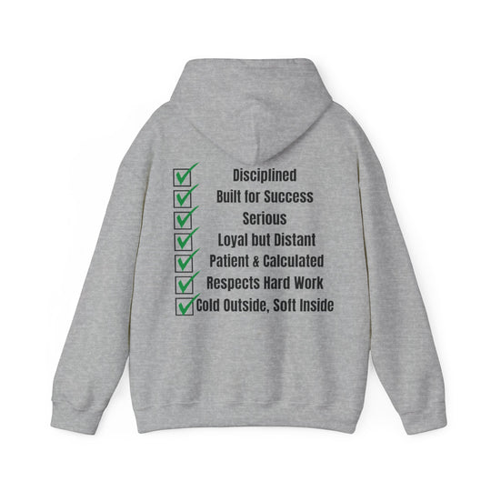 Capricorn Zodiac Hoodie – Ambitious, Determined & Resilient