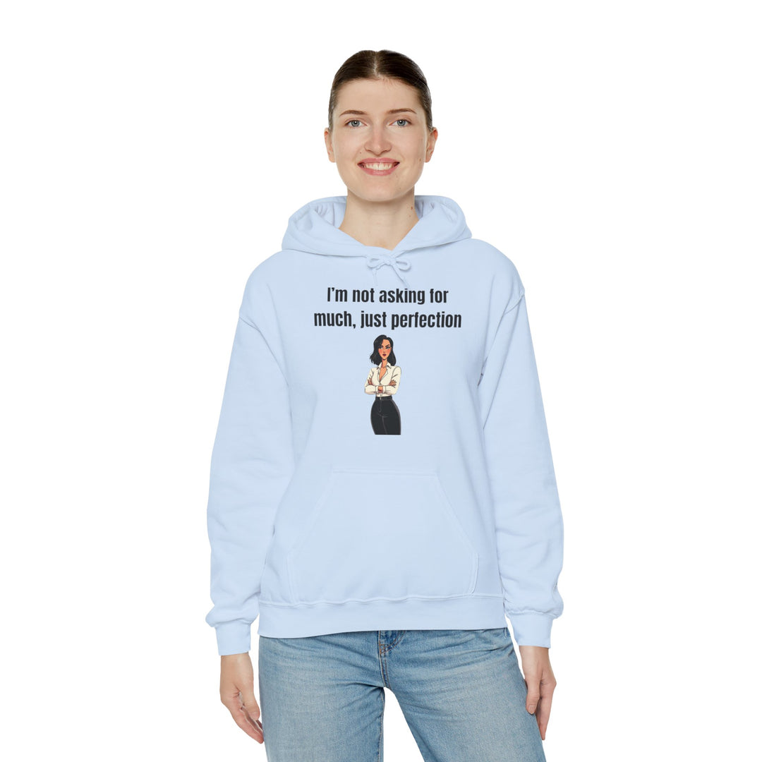 Niet veel vragen – Statement Hoodie