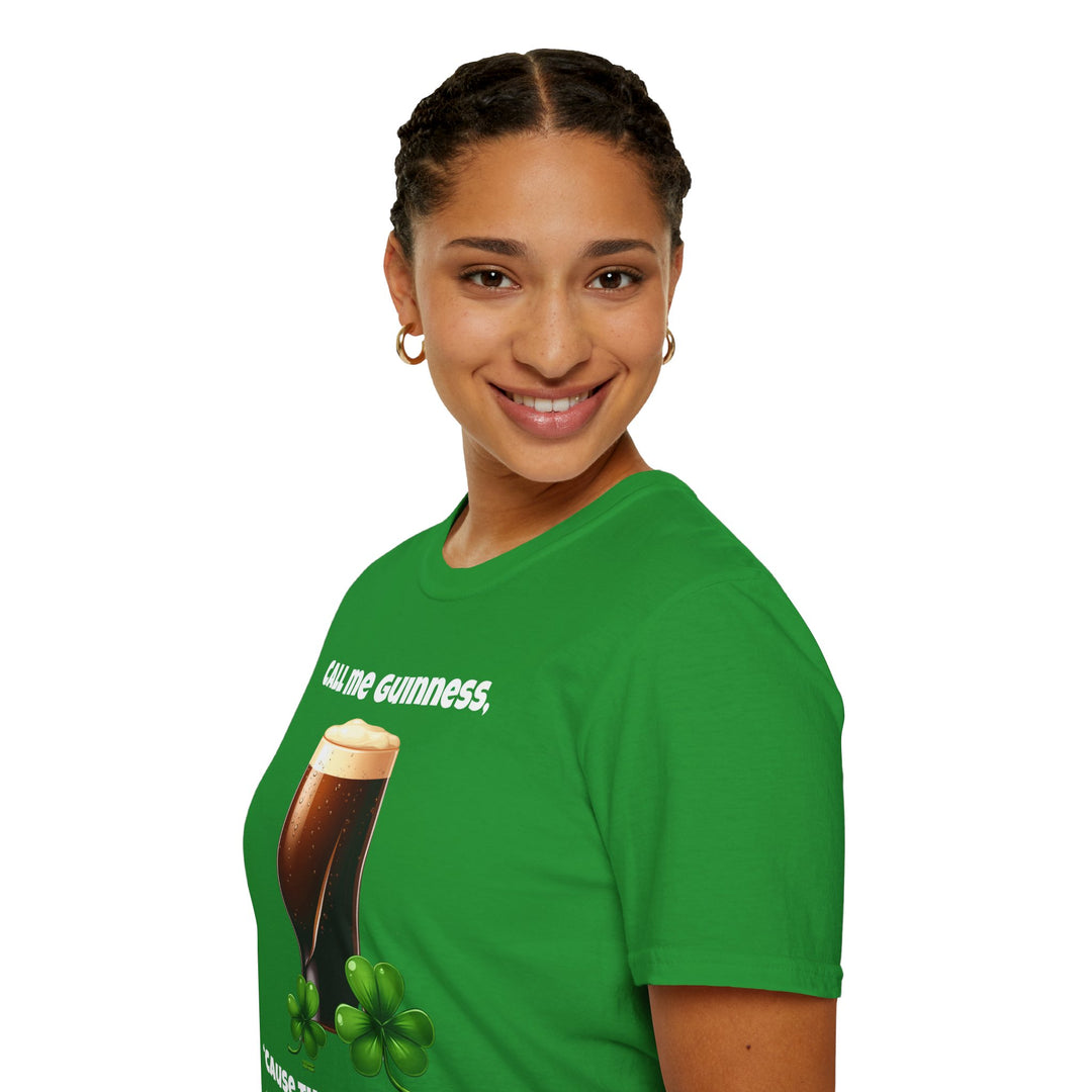 Nenn mich Guinness – St. Patrick's Day T-Shirt