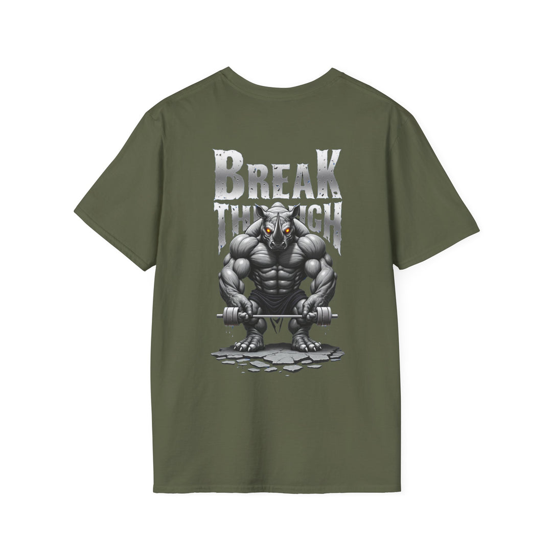 Break Through – Rhino Power T-Shirt