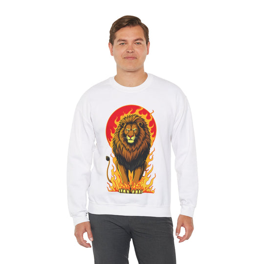 Leo Zodiac – Onverschrokken &amp; Vurig Sweatshirt 