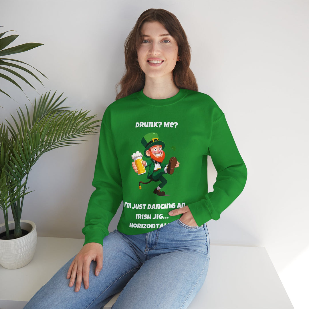 Drunk Jig Sweatshirt – St. Patrick’s Day Fun & Festivity