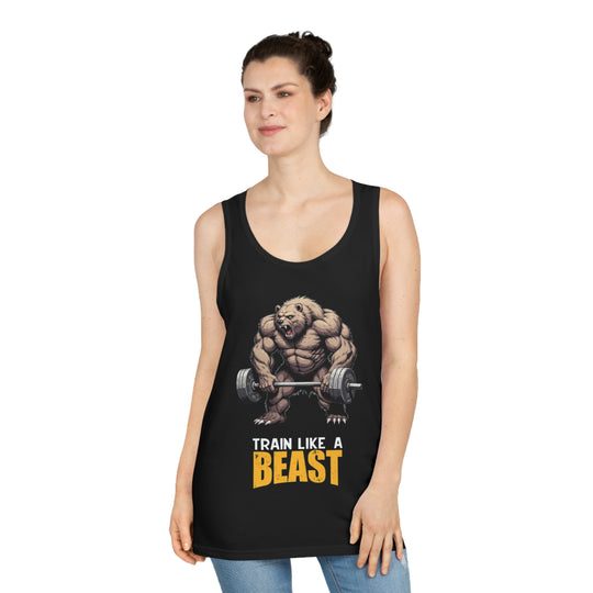 Train Like a Beast – Gym Warrior Tank Top