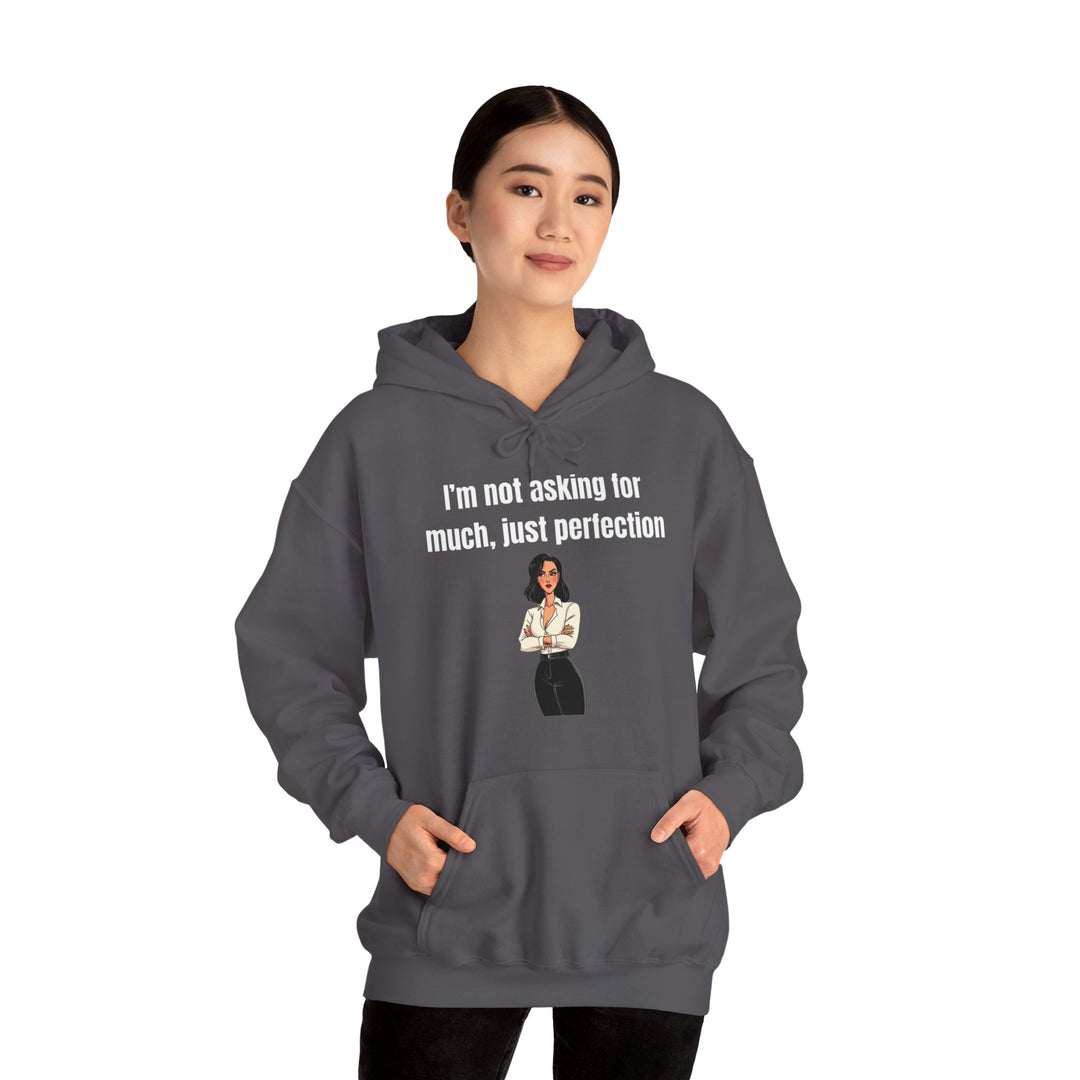 Niet veel vragen – Statement Hoodie