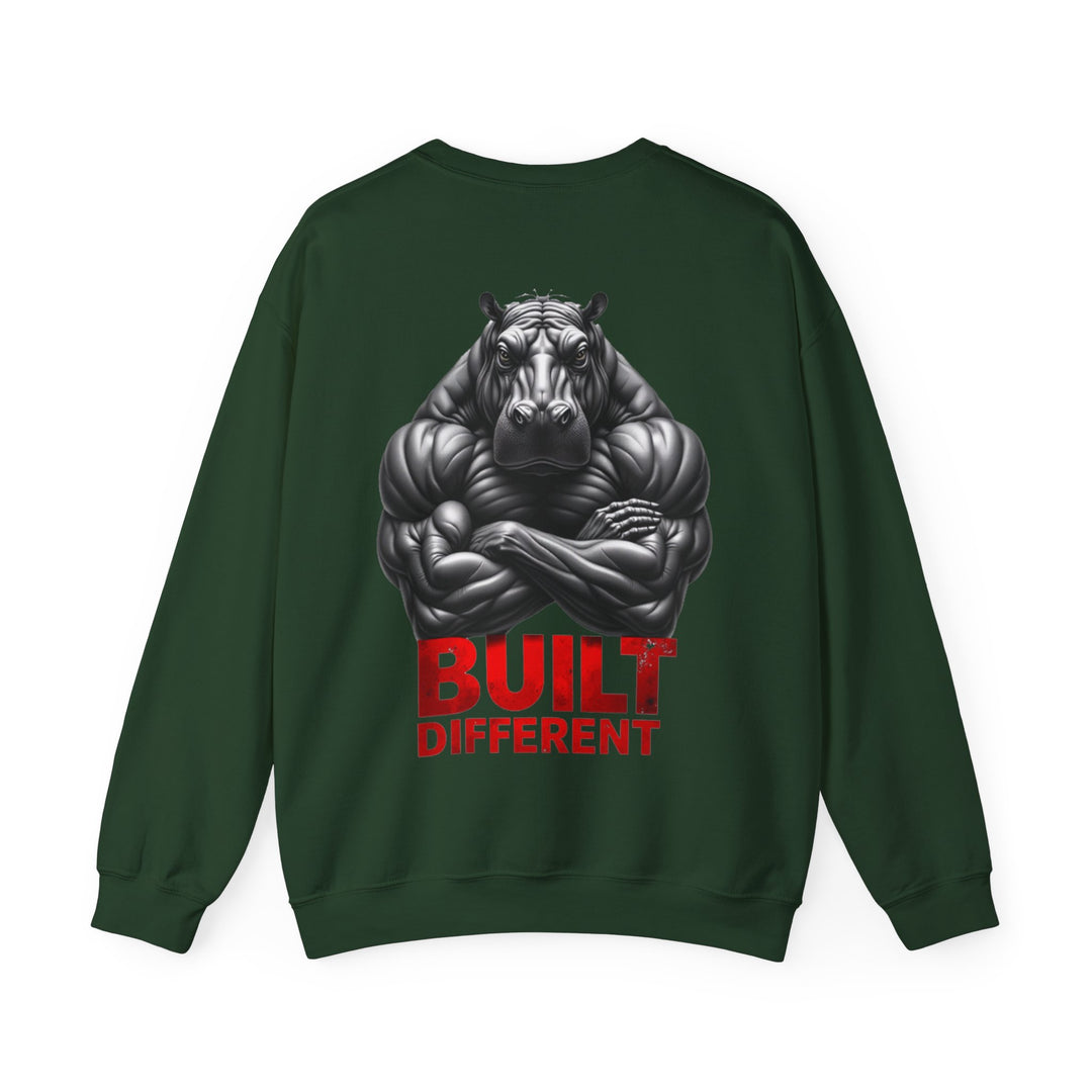 Built Different – ​​Power Hippo Sweatshirt