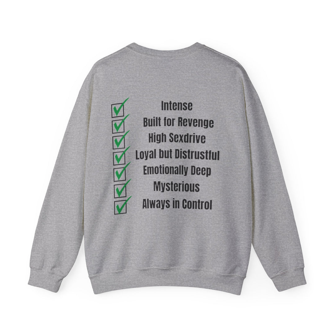 Scorpio Zodiac – Mysterious, Intense & Unstoppable Sweatshirt