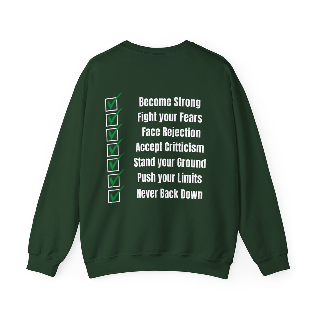 Stand Tall, Stay Strong Sweatshirt – Unshakable Principles