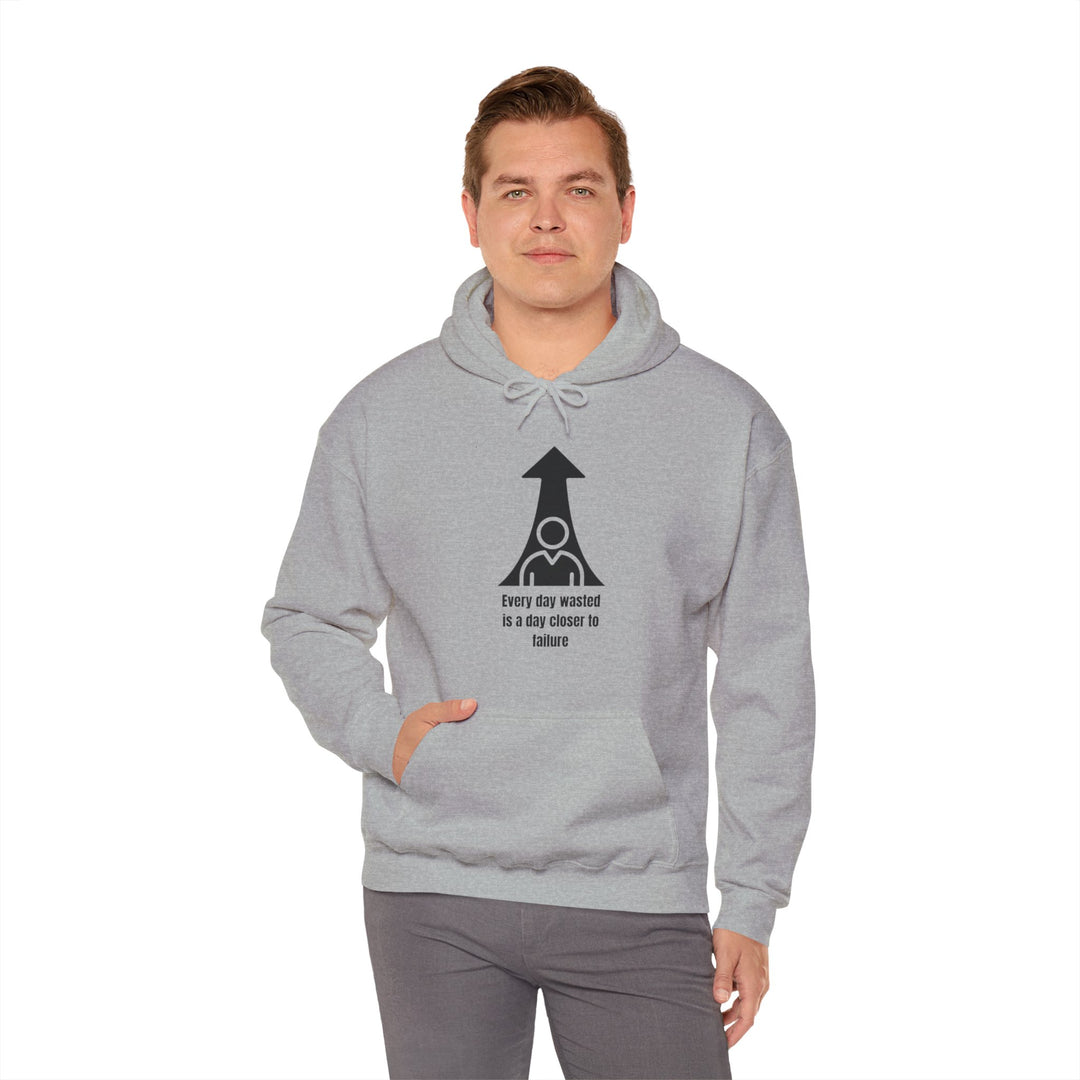 Every Day Wasted Hoodie – Progress Over Procrastination