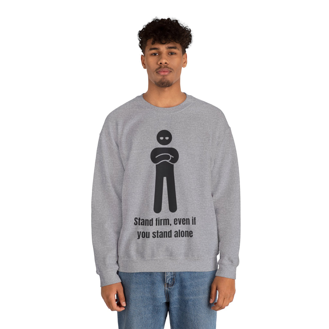 Stand Firm Sweatshirt – Kracht in eenzaamheid