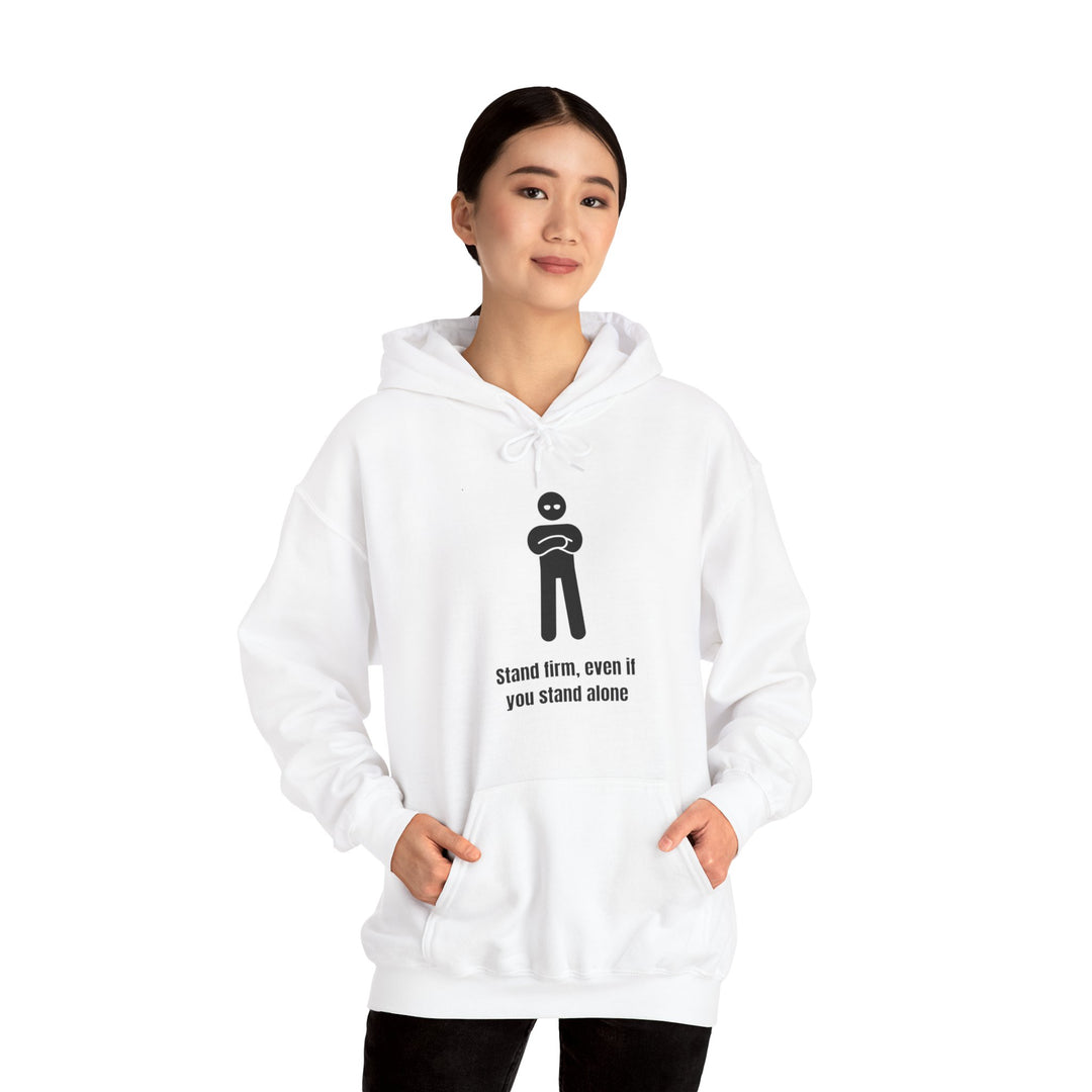 Stand Firm Hoodie – Strength in Solitude