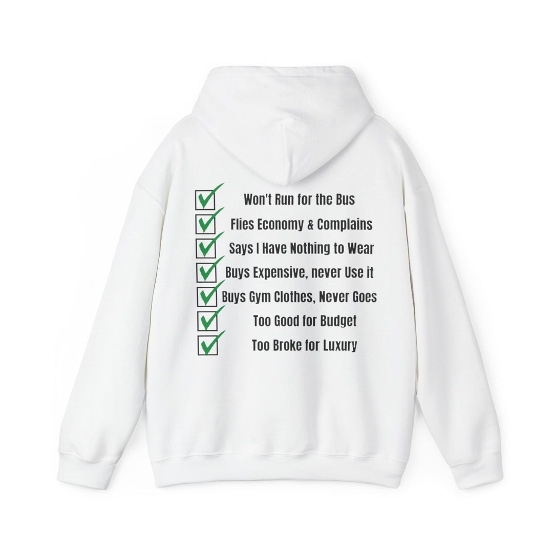 Spending Priorities – Men’s Hoodie