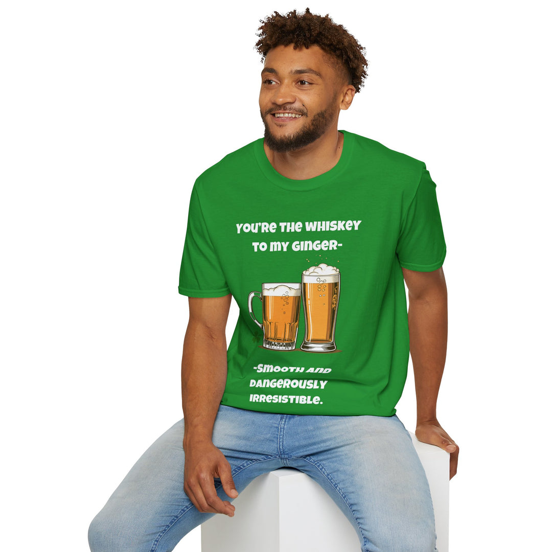 Whiskey & Ginger T-Shirt – Smooth, Bold & Irresistible