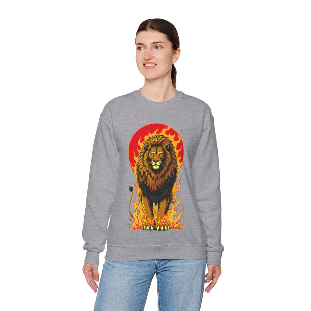 Leo Zodiac – Onverschrokken &amp; Vurig Sweatshirt 