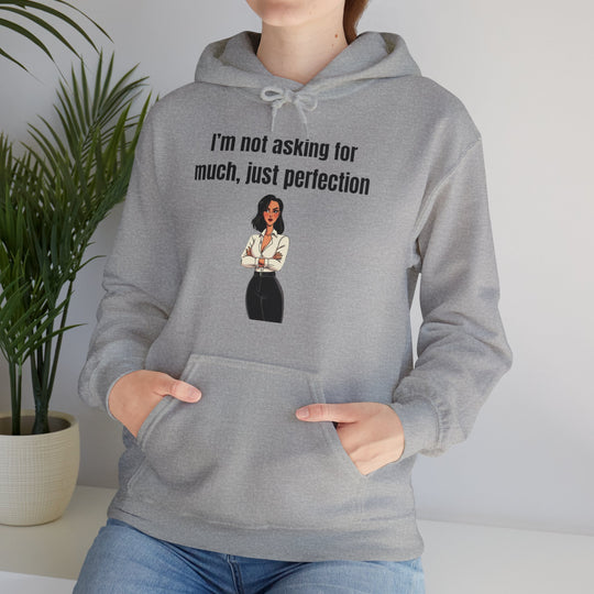 Niet veel vragen – Statement Hoodie