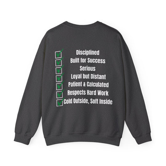 Capricorn Zodiac Sweatshirt – Ambitieus, Vastberaden en Veerkrachtig