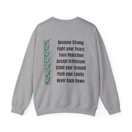 "A Man Who Stands for Nothing Will Fall for Anything" – Men's Sweatshirt